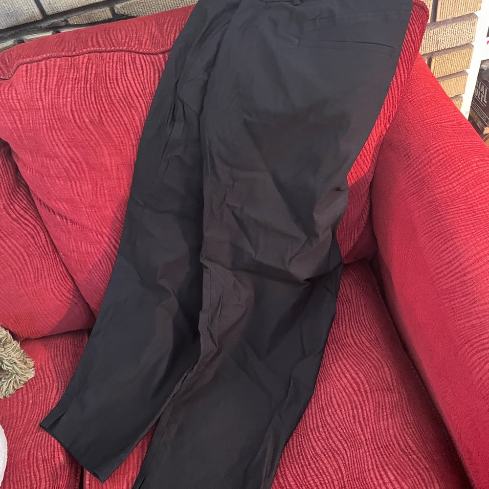 Lane Bryant Black Chinos Relaxed Fit